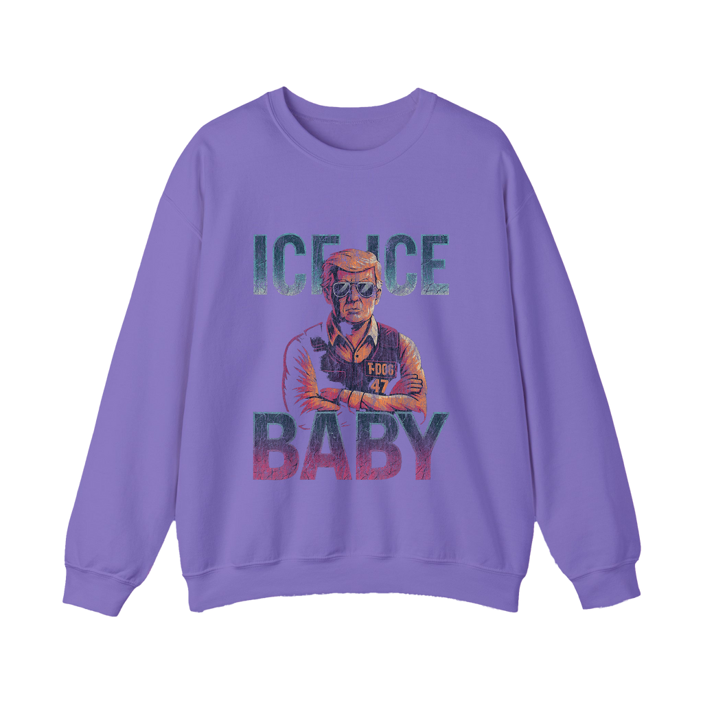 Ice Ice Baby Shirt Funny Meme Graphic Distressed Shirt - HQLOL