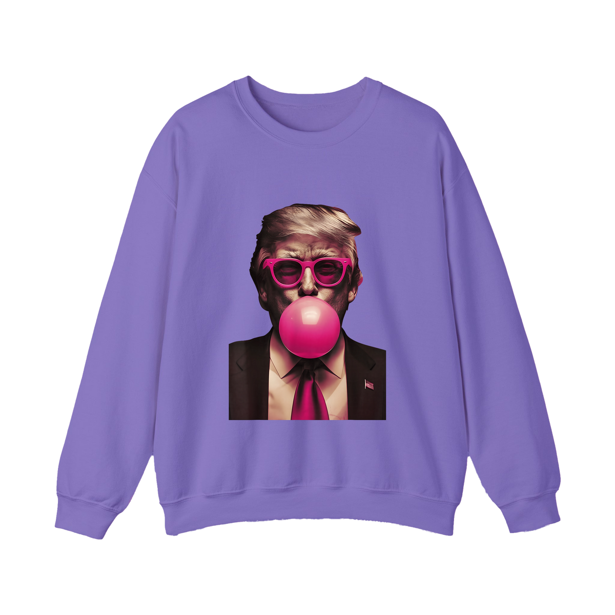 Trump Bubble Gum Pink Glasses Funny Pop Art Viral Meme Shirt - HQLOL