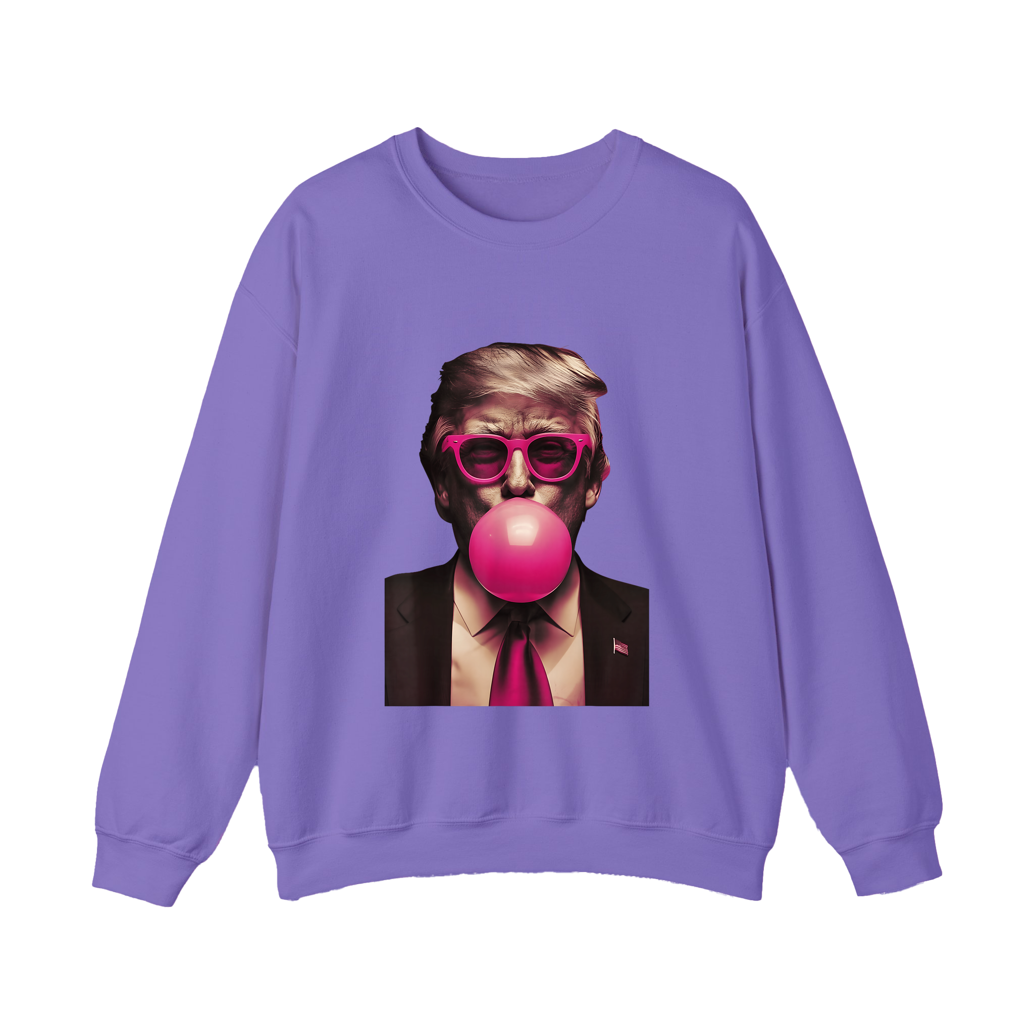 Trump Bubble Gum Pink Glasses Funny Pop Art Viral Meme Shirt - HQLOL