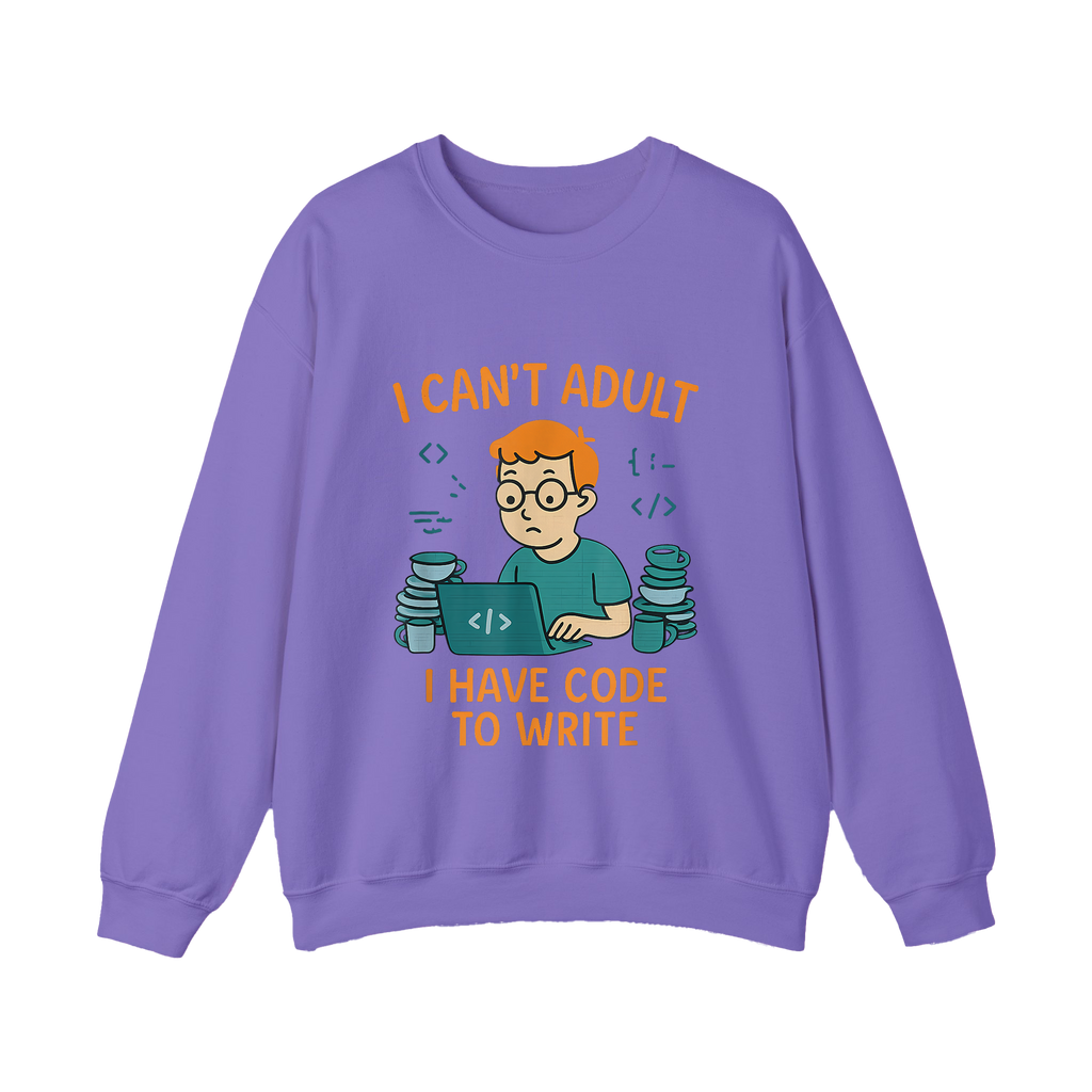 I Can’t Adult I Have Code To Write Shirt Funny Programmer Gift - HQLOL