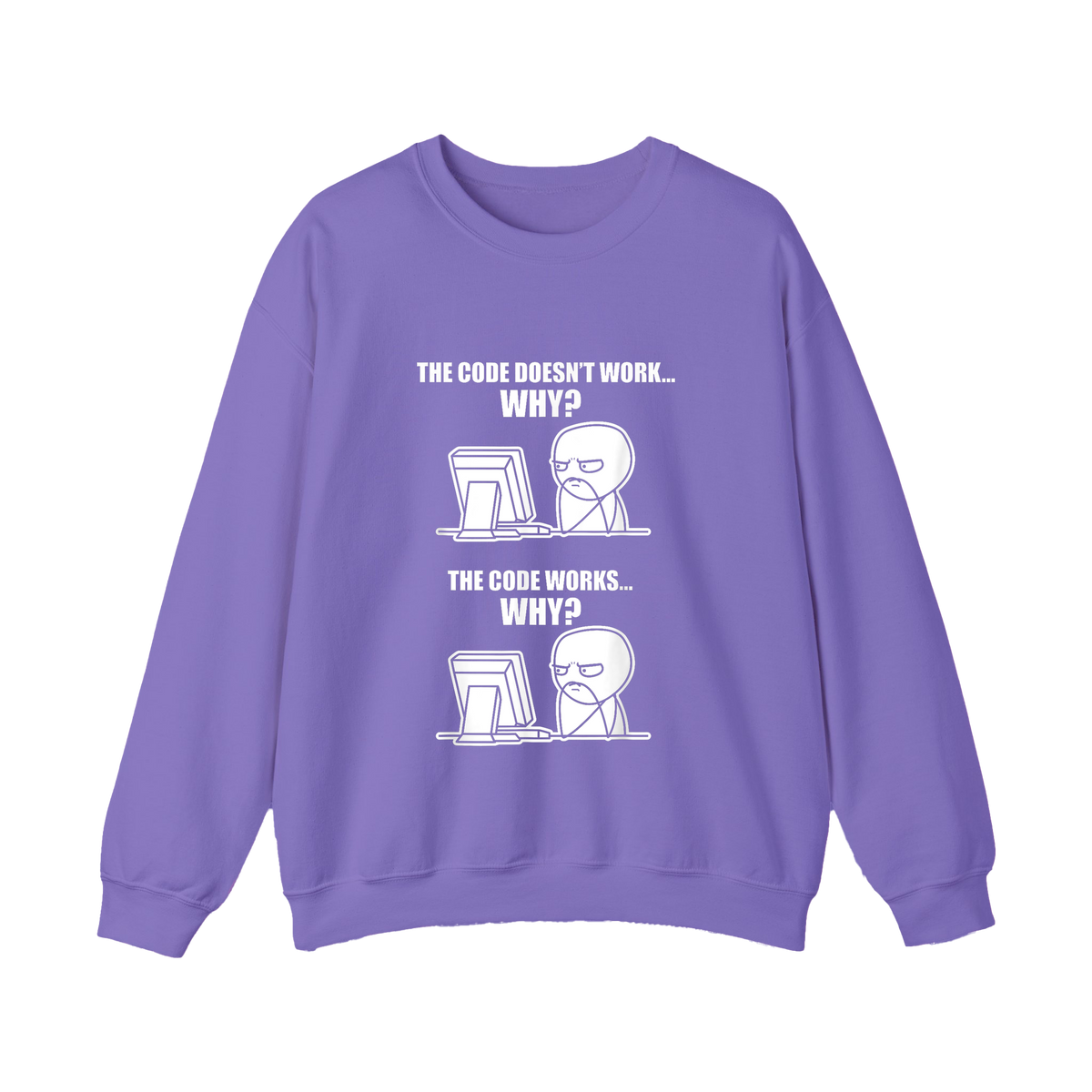 The Code Doesn’t Work Why Shirt Funny Programmer Meme Shirt - HQLOL