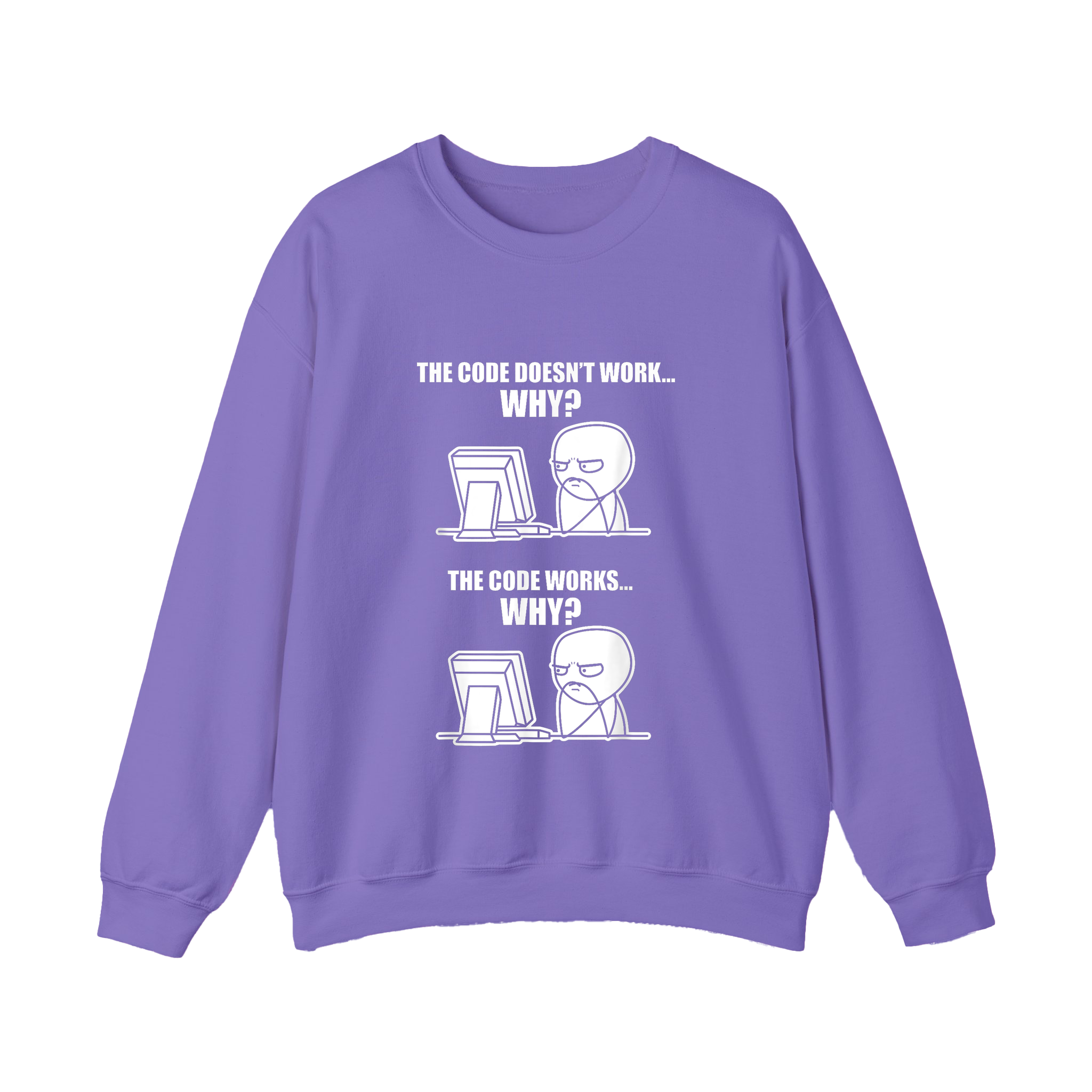 The Code Doesn’t Work Why Shirt Funny Programmer Meme Shirt - HQLOL