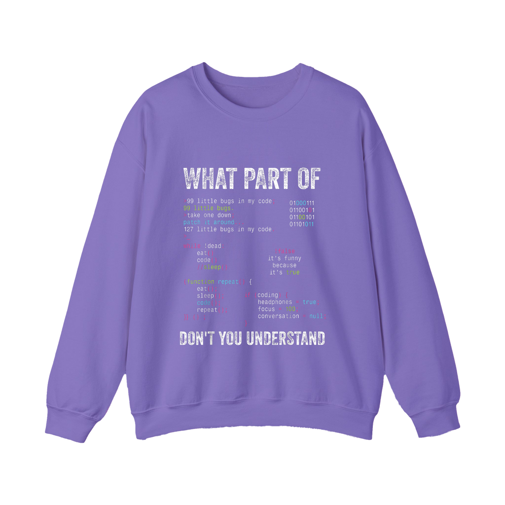 What Part of Don’t You Understand Shirt Funny Coding Programmer - HQLOL