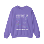 What Part of Don’t You Understand Shirt Funny Coding Programmer - HQLOL