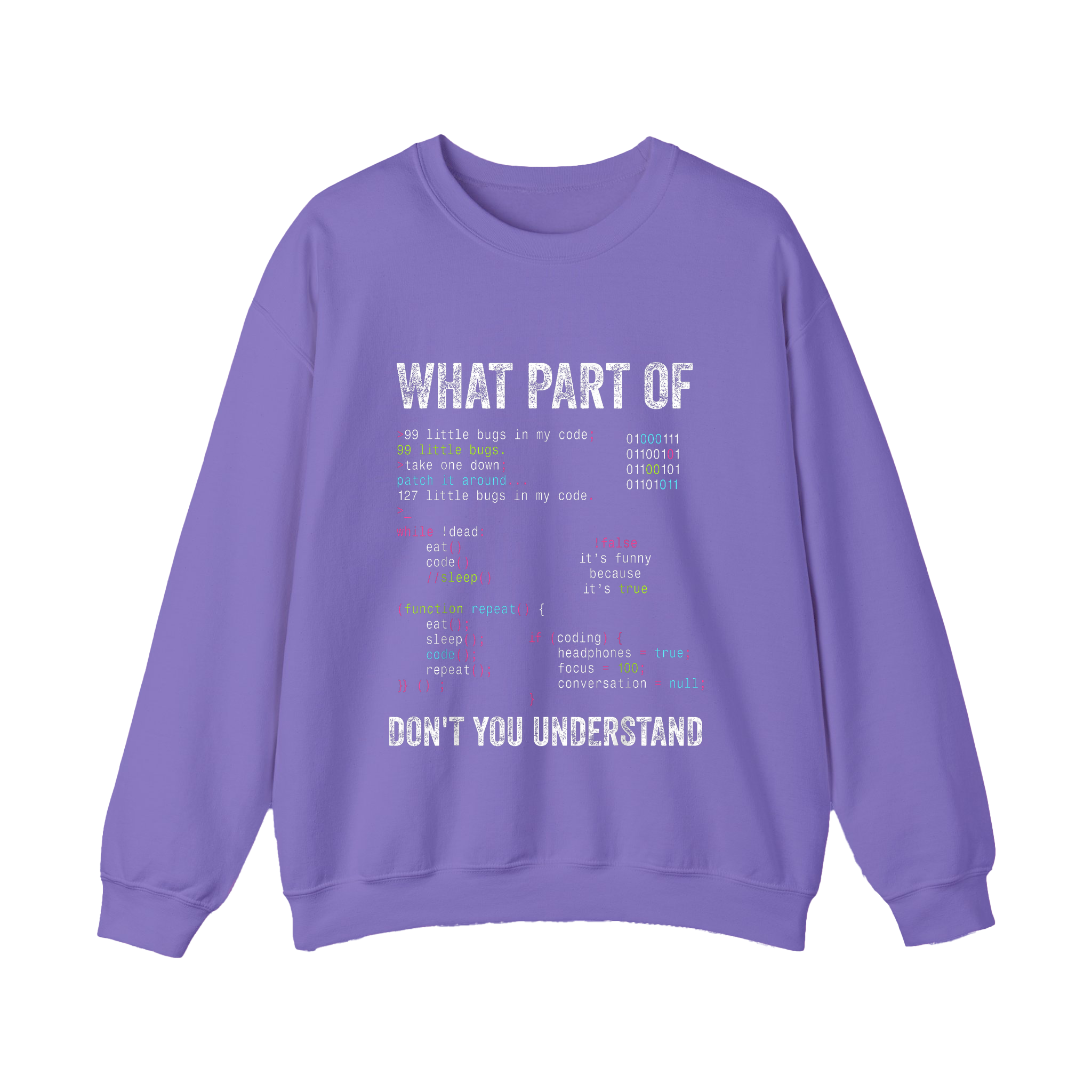 What Part of Don’t You Understand Shirt Funny Coding Programmer - HQLOL
