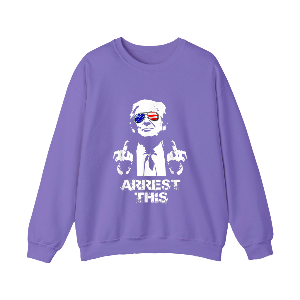 Trump Middle Finger Arrest This Edgy Political Anti-Woke Shirt - HQLOL