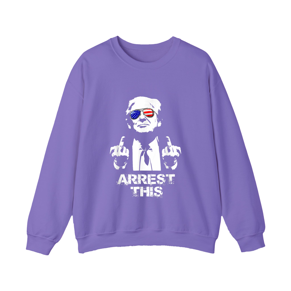 Trump Middle Finger Arrest This Edgy Political Anti-Woke Shirt - HQLOL