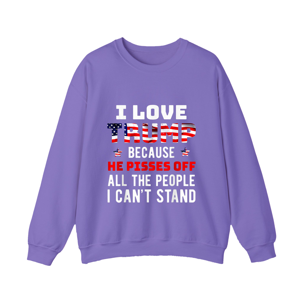 I Love Trump Shirt Funny Patriotic Quote Conservative Shirt - HQLOL