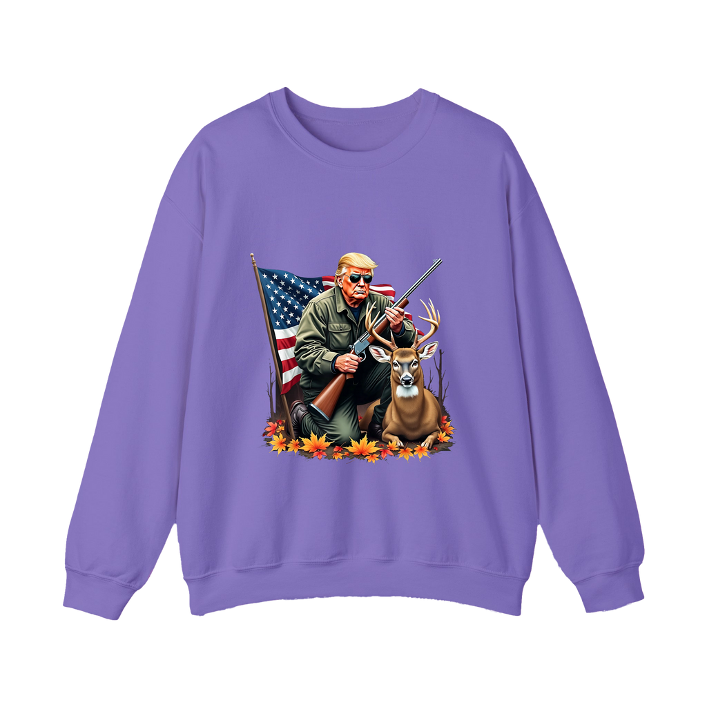 Patriotic Hunting Shirt Hunter Deer American Flag Graphic Shirt - HQLOL