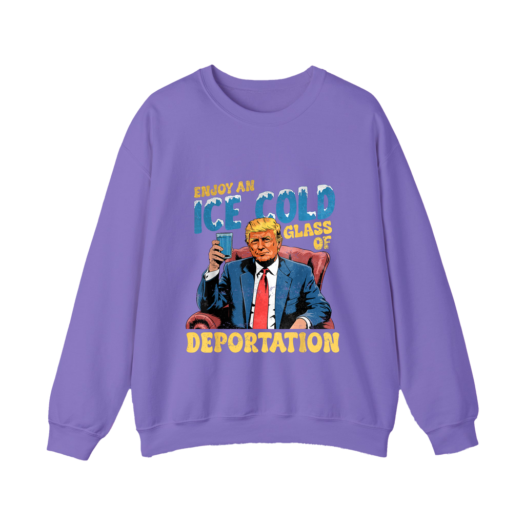 Ice Cold Glass of Deportation Shirt Funny Political Meme Shirt - HQLOL