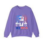 Merica Shirt Funny Patriotic USA Flag Graphic Shirt - HQLOL