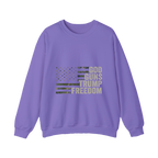 God Guns Trump Freedom Shirt Patriotic Camo Flag Shirt - HQLOL