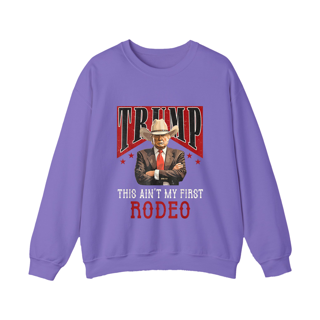 Trump Rodeo Shirt This Ain’t My First Rodeo Cowboy Shirt - HQLOL