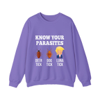 Know Your Parasites Shirt Funny Tick Meme Satire Graphic Shirt - HQLOL