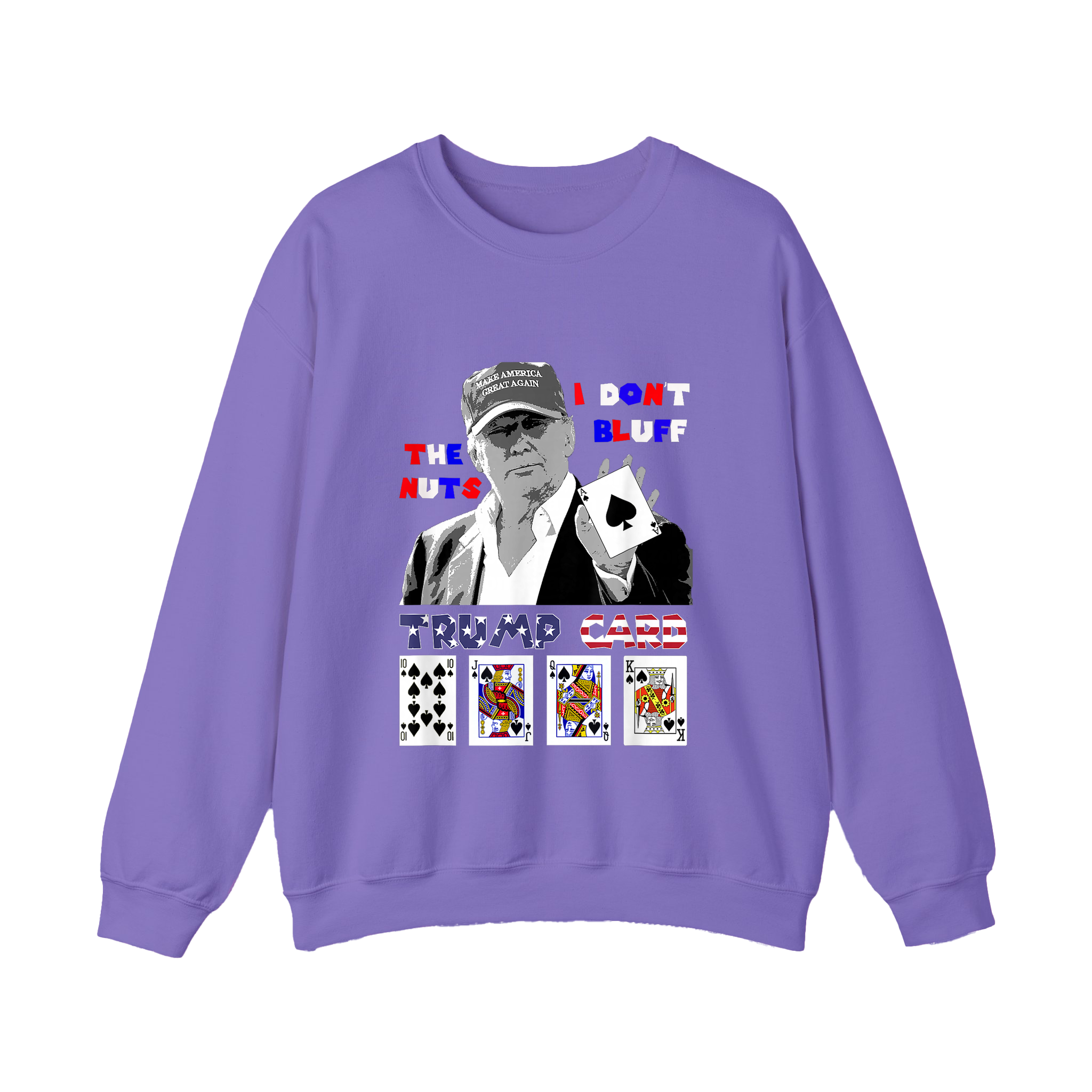 Trump Card Shirt I Don’t Bluff Funny Poker Political Shirt - HQLOL