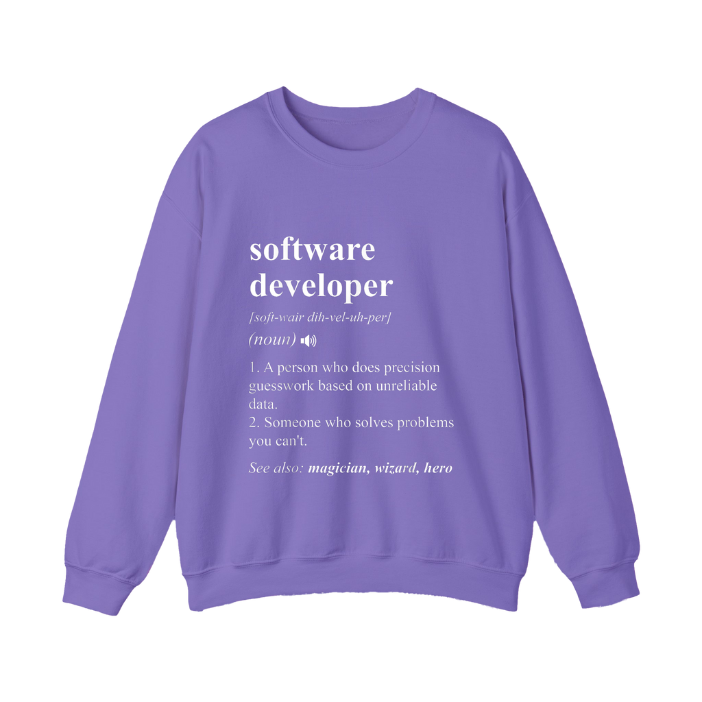 Software Developer Definition Shirt Funny Coding Dictionary Shirt - HQLOL