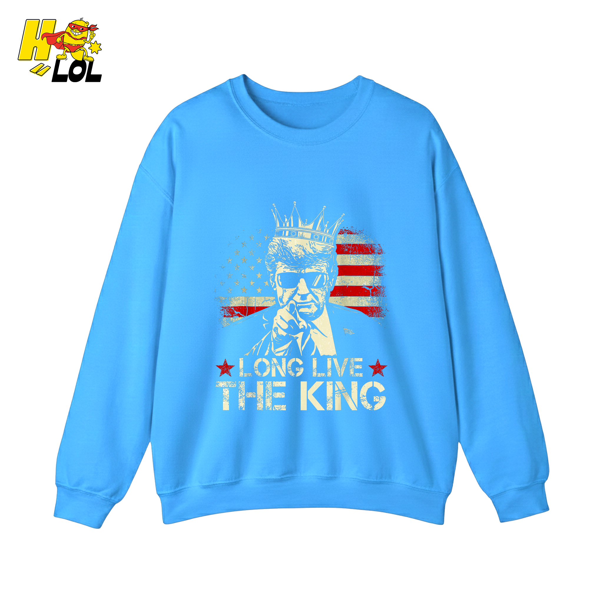 Donald Trump Long Live The King Shirt Patriotic Political Gift - HQLOL