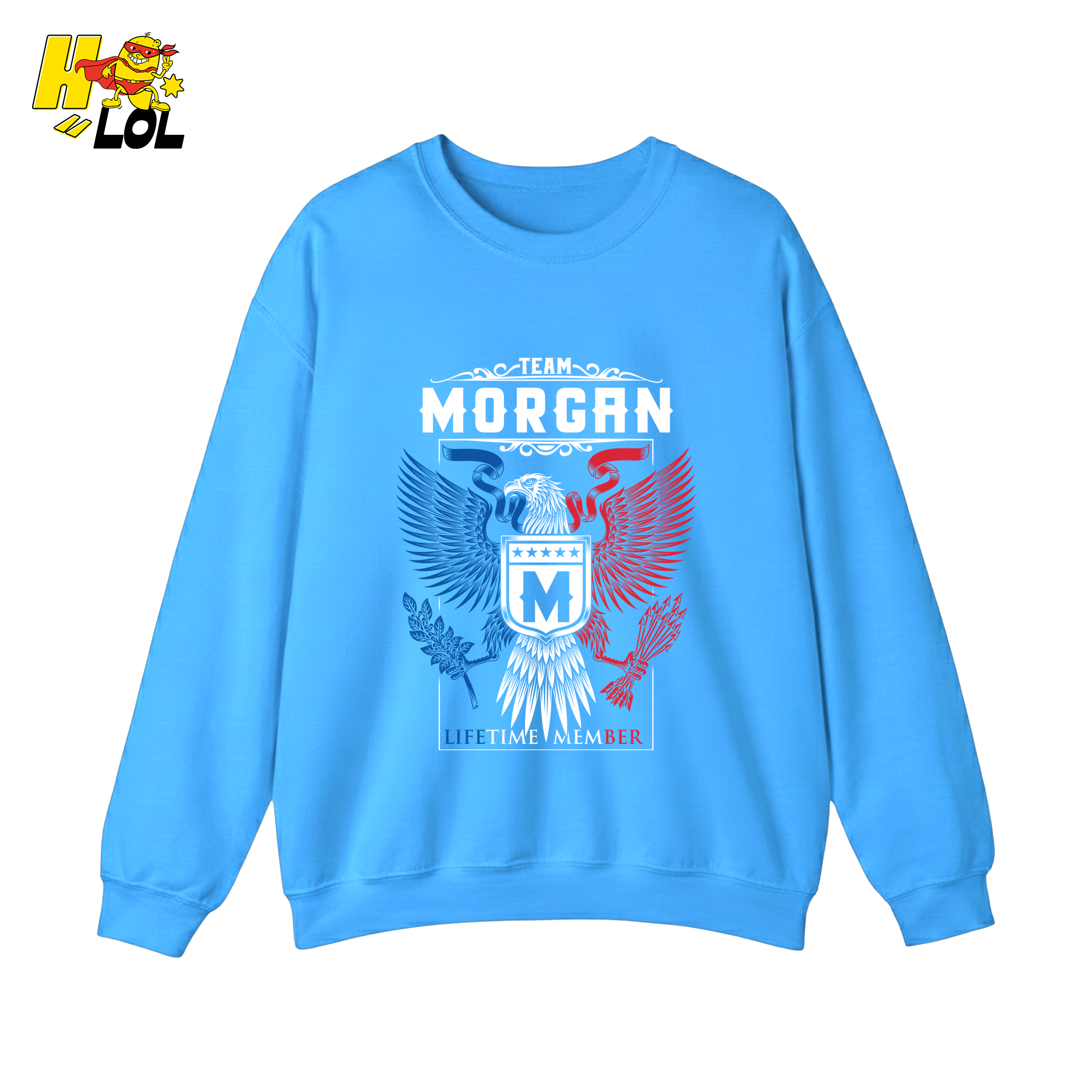Team Morgan Lifetime Member - Family Name - HQ LOL