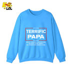 Terrific Papa Trump Style Funny Father's Day Gift Parody Shirt - HQLOL