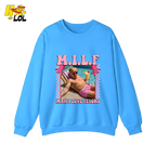 MILF Man I Love Felons Shirt Funny Pink Retro Meme Shirt - HQLOL