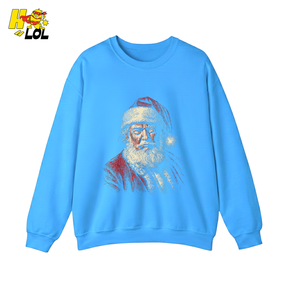 Vintage Santa Portrait Shirt Trump-Inspired Parody Christmas Gifts - HQLOL