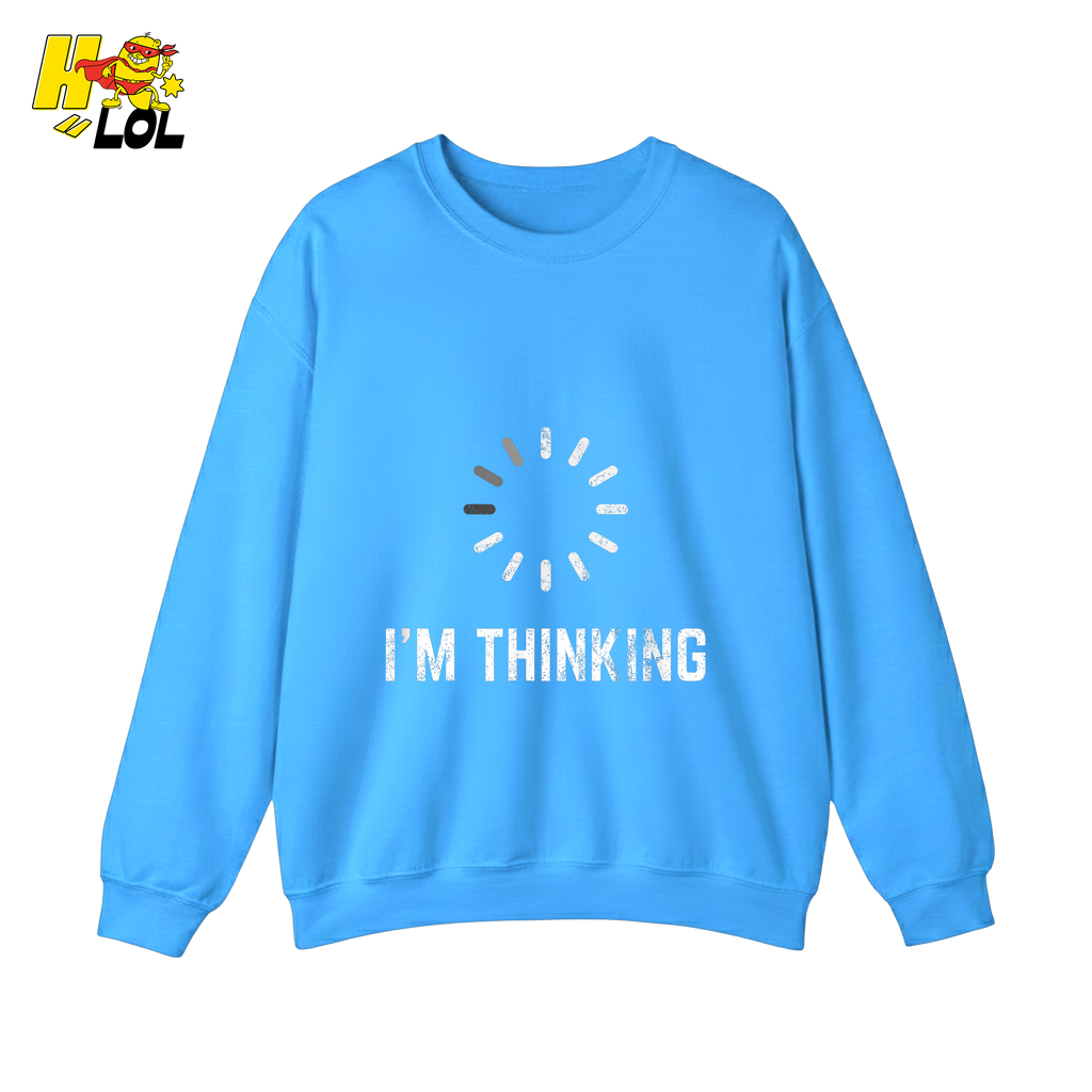 I’m Thinking Shirt Funny Loading Spinner Meme Shirt - HQLOL