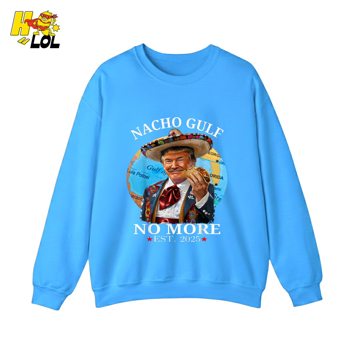 Nacho Gulf No More Shirt Funny Taco Sombrero Graphic Shirt - HQLOL