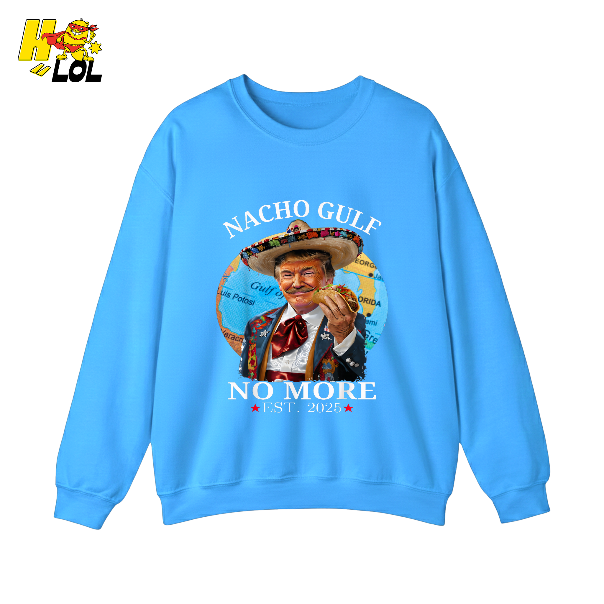 Nacho Gulf No More Shirt Funny Taco Sombrero Graphic Shirt - HQLOL