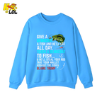 Funny Political Fishing Shirt Teach a Democrat to Fish Blame Trump - HQLOL