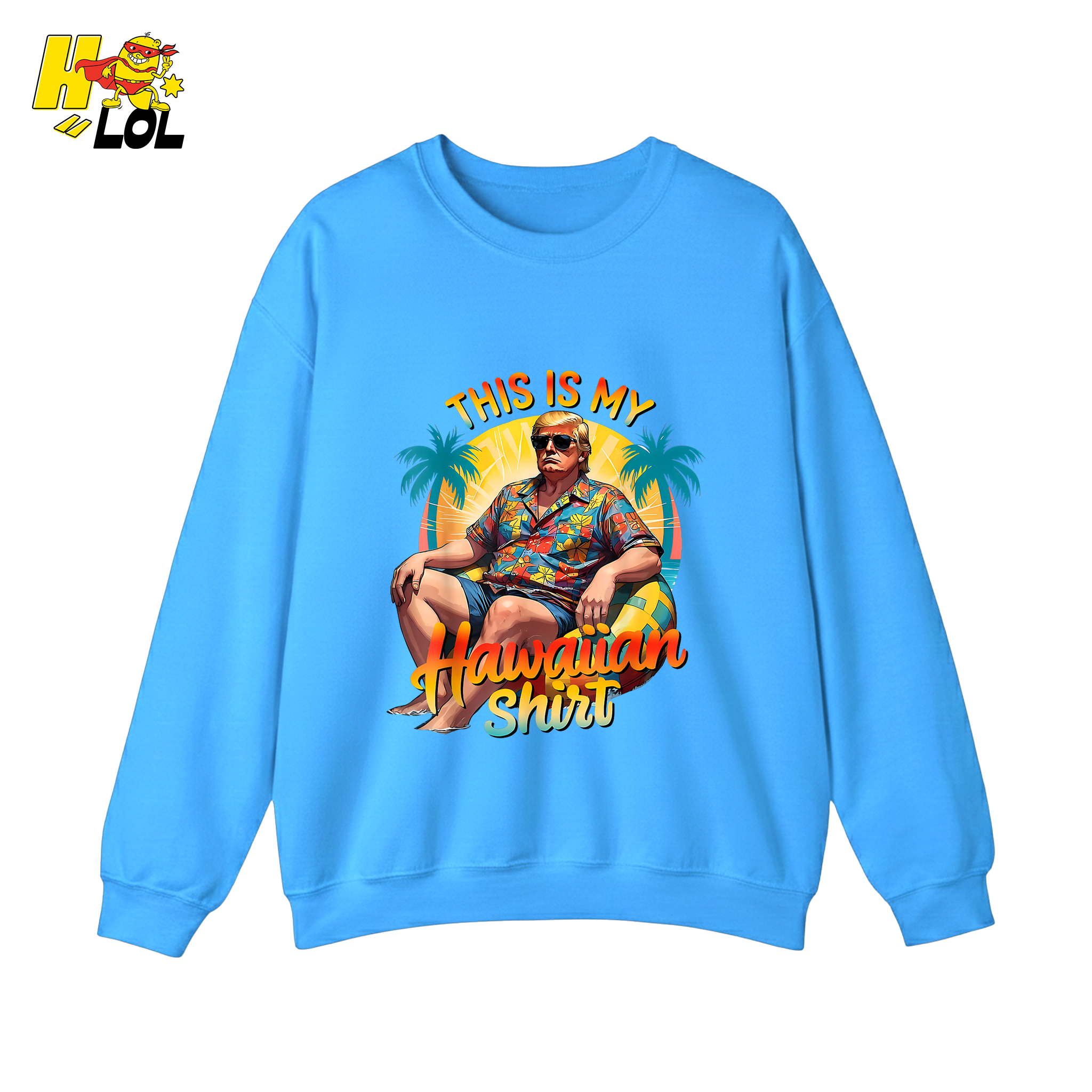 Trump Hawaiian Shirt Funny Summer Vacation Meme Gift Shirt - HQLOL