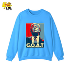 Trump G.O.A.T. Hope Style Iconic Political Tribute Meme Shirt - HQLOL