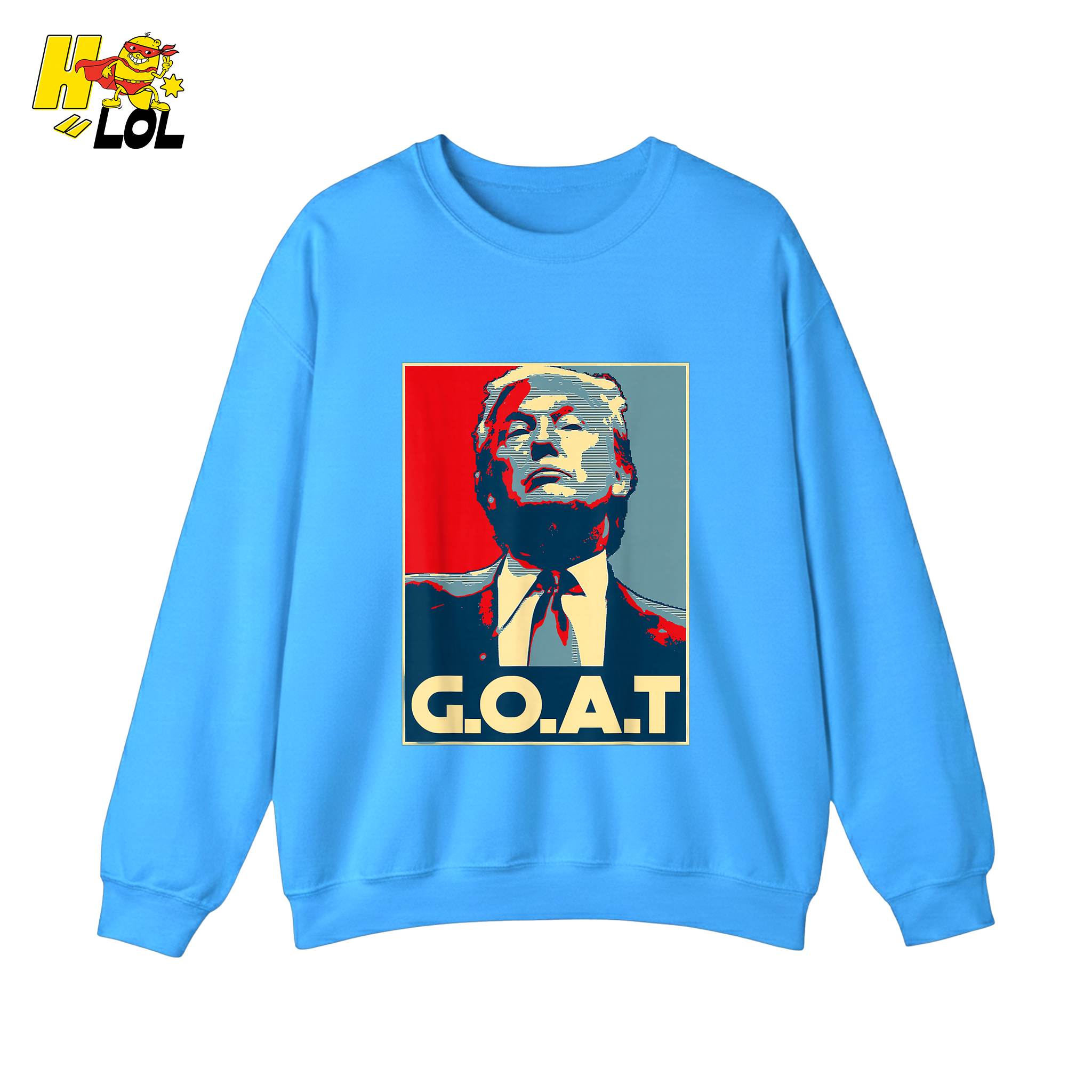 Trump G.O.A.T. Hope Style Iconic Political Tribute Meme Shirt - HQLOL