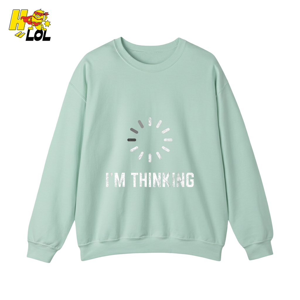 I’m Thinking Shirt Funny Loading Spinner Meme Shirt - HQLOL