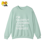 Silently Judging Your Website Shirt Funny Web Developer Shirt - HQLOL