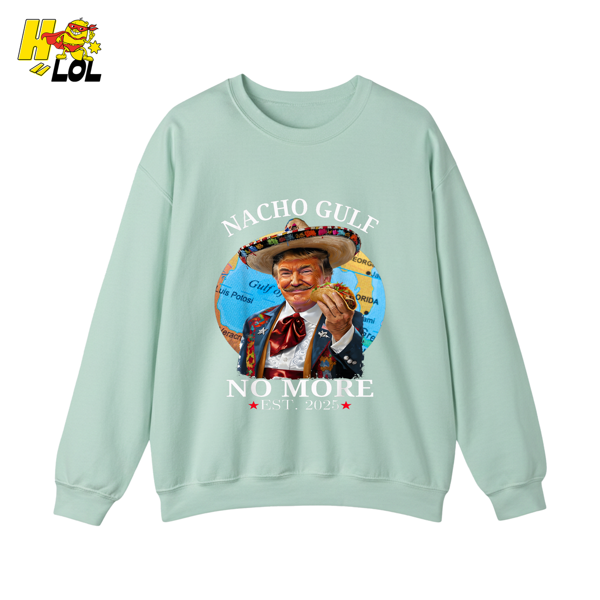 Nacho Gulf No More Shirt Funny Taco Sombrero Graphic Shirt - HQLOL