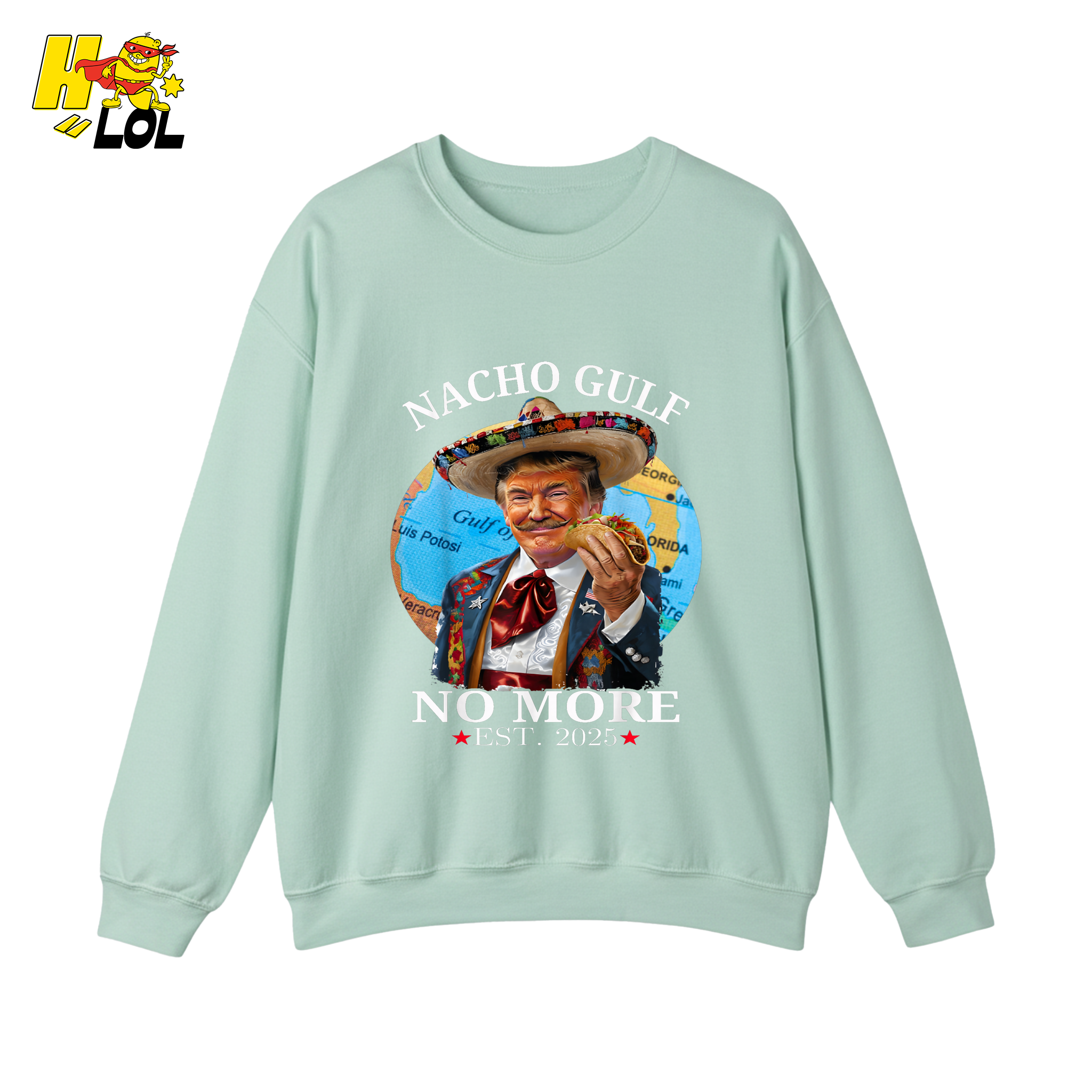 Nacho Gulf No More Shirt Funny Taco Sombrero Graphic Shirt - HQLOL