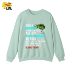 Funny Political Fishing Shirt Teach a Democrat to Fish Blame Trump - HQLOL