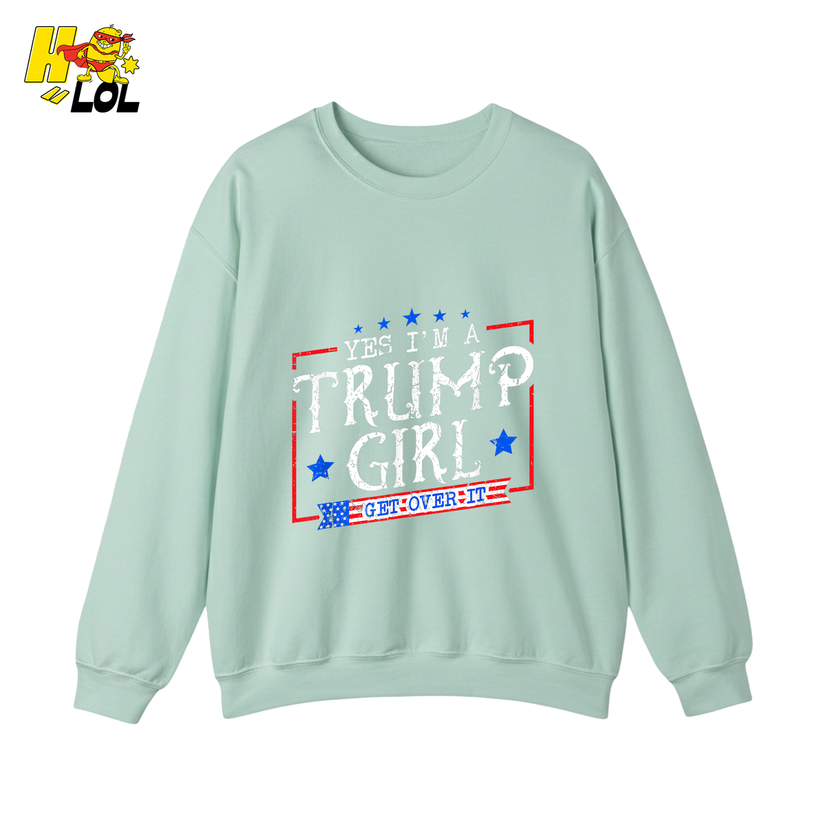 Yes I'm a Trump Girl Shirt Funny Patriotic Conservative Gift- HQLOL