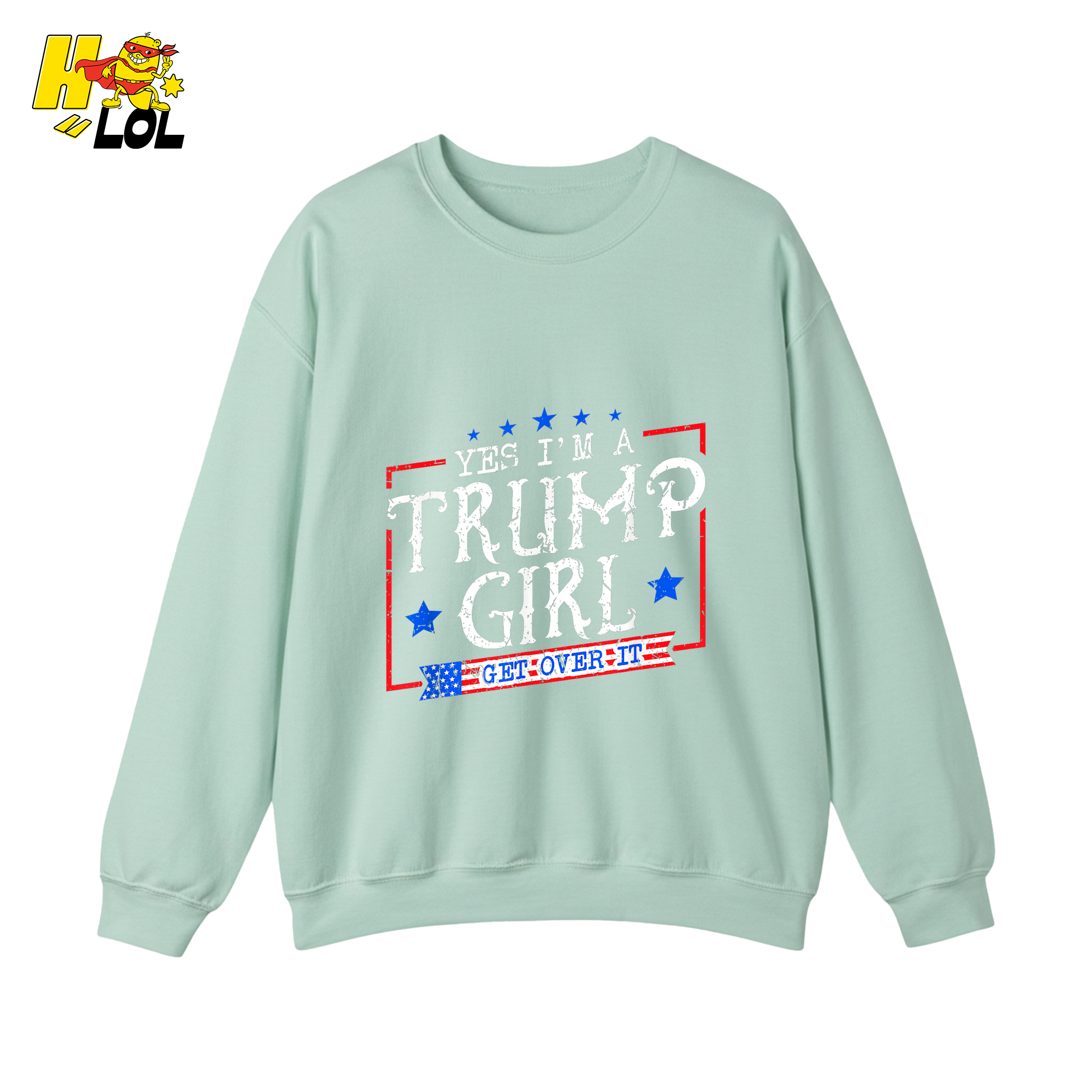 Yes I'm a Trump Girl Shirt Funny Patriotic Conservative Gift- HQLOL