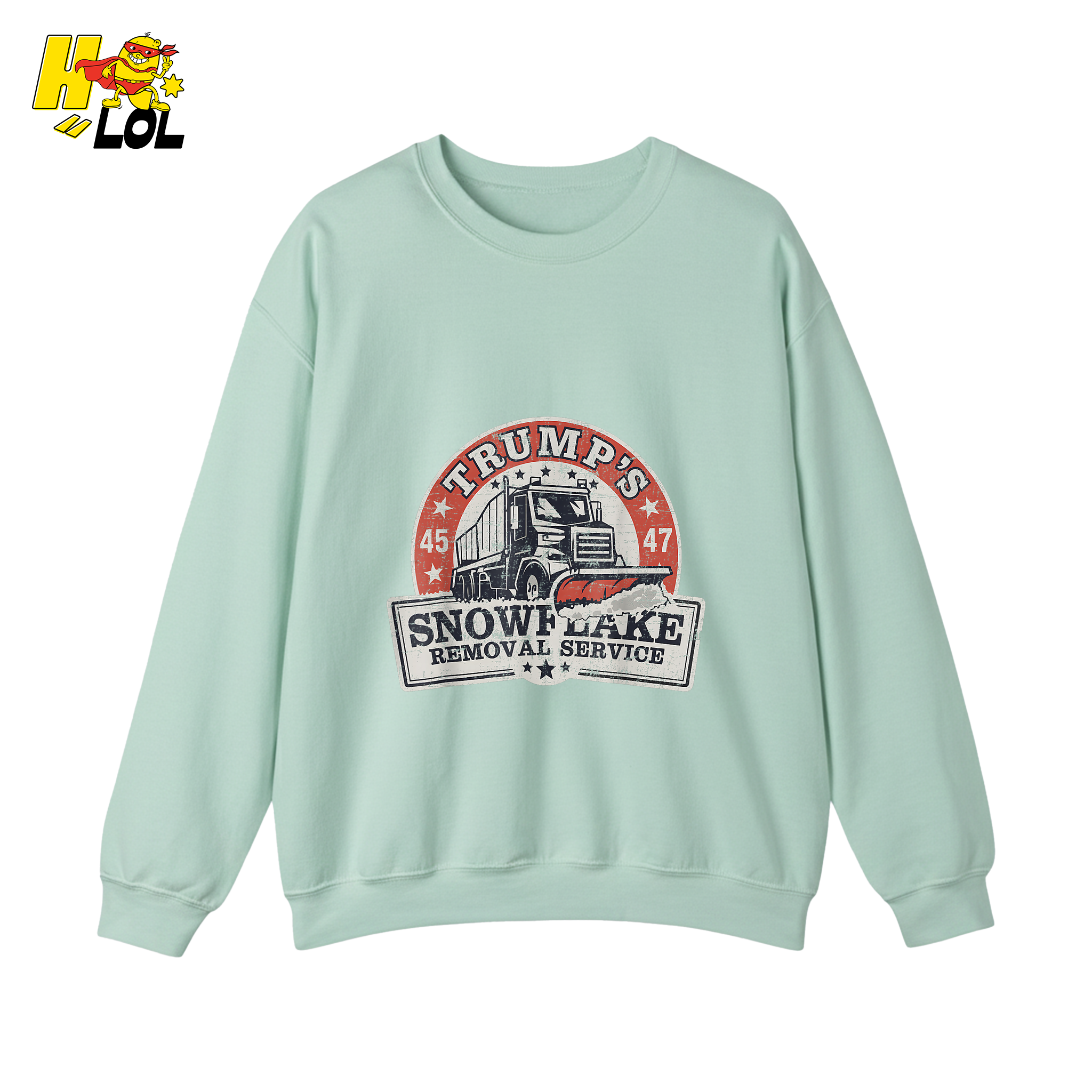 Trump 45/47 Snowflake Removal Service Anti-Liberal Satire Shirt - HQLOL