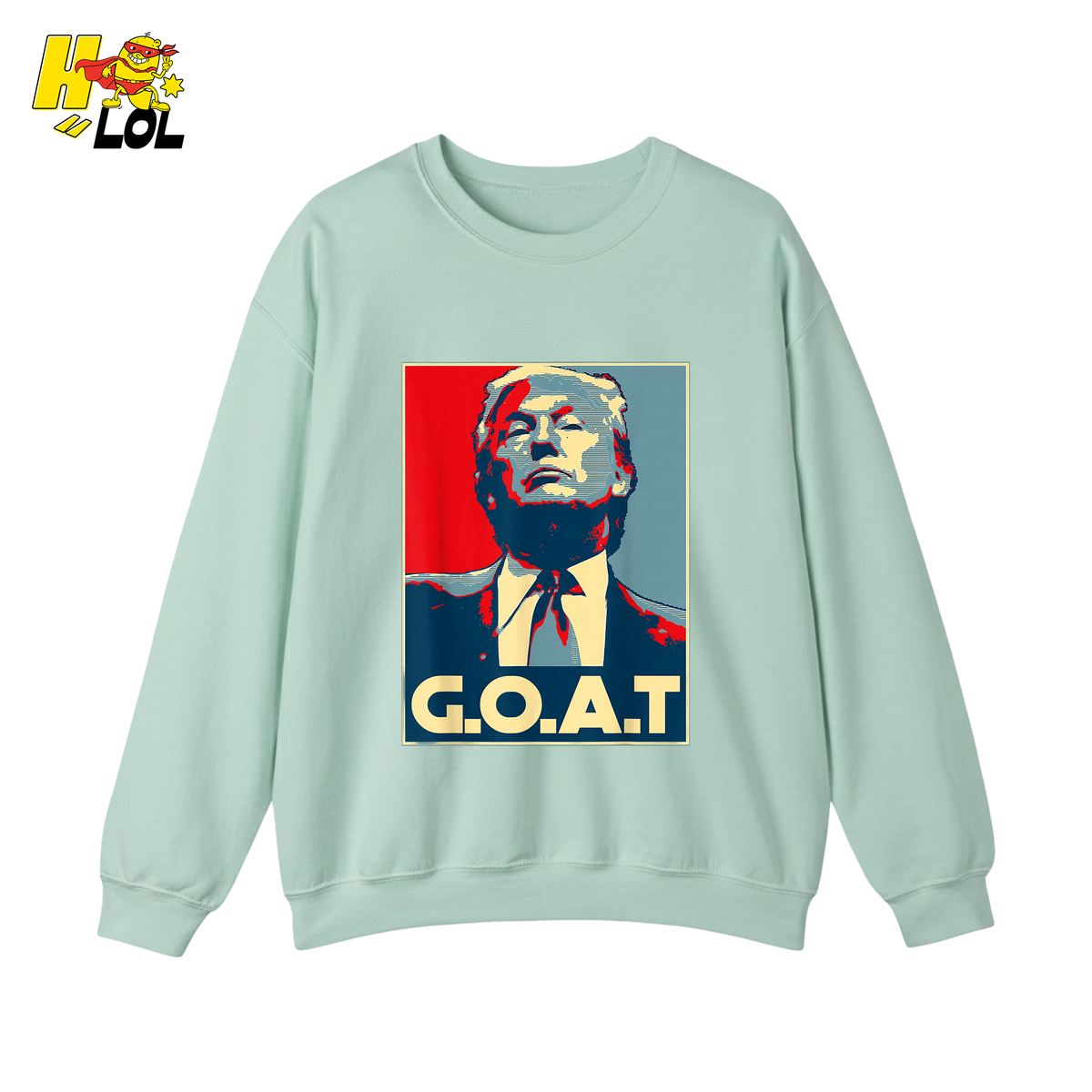 Trump G.O.A.T. Hope Style Iconic Political Tribute Meme Shirt - HQLOL