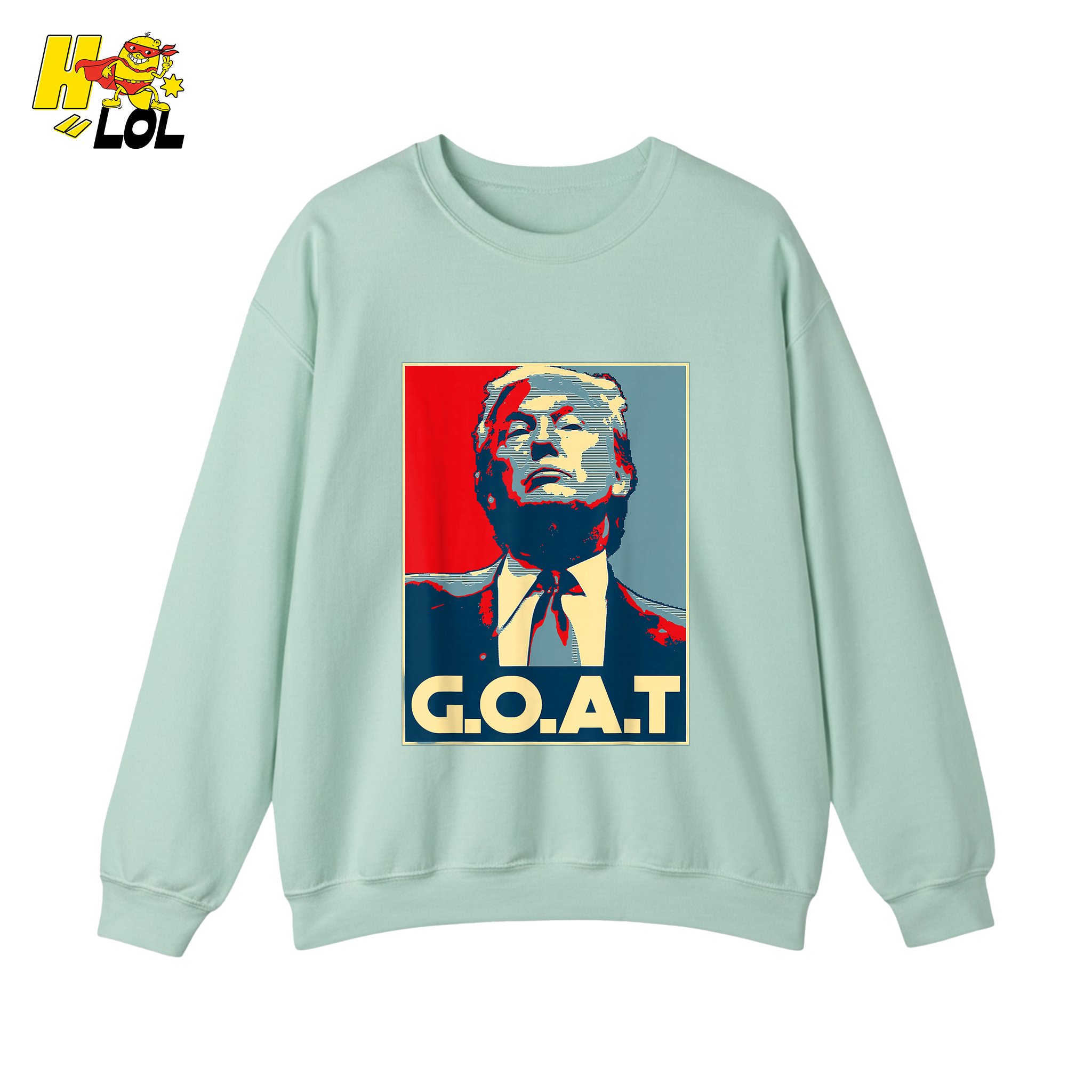 Trump G.O.A.T. Hope Style Iconic Political Tribute Meme Shirt - HQLOL