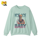 Ice Ice Baby Shirt Funny Meme Graphic Distressed Shirt - HQLOL