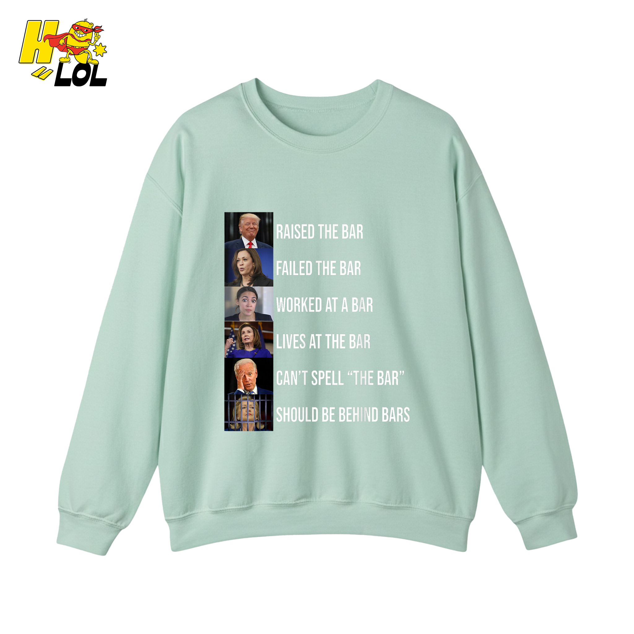 Bar Pun Anti-Democrat Political Meme Funny Sarcastic Shirt - HQLOL