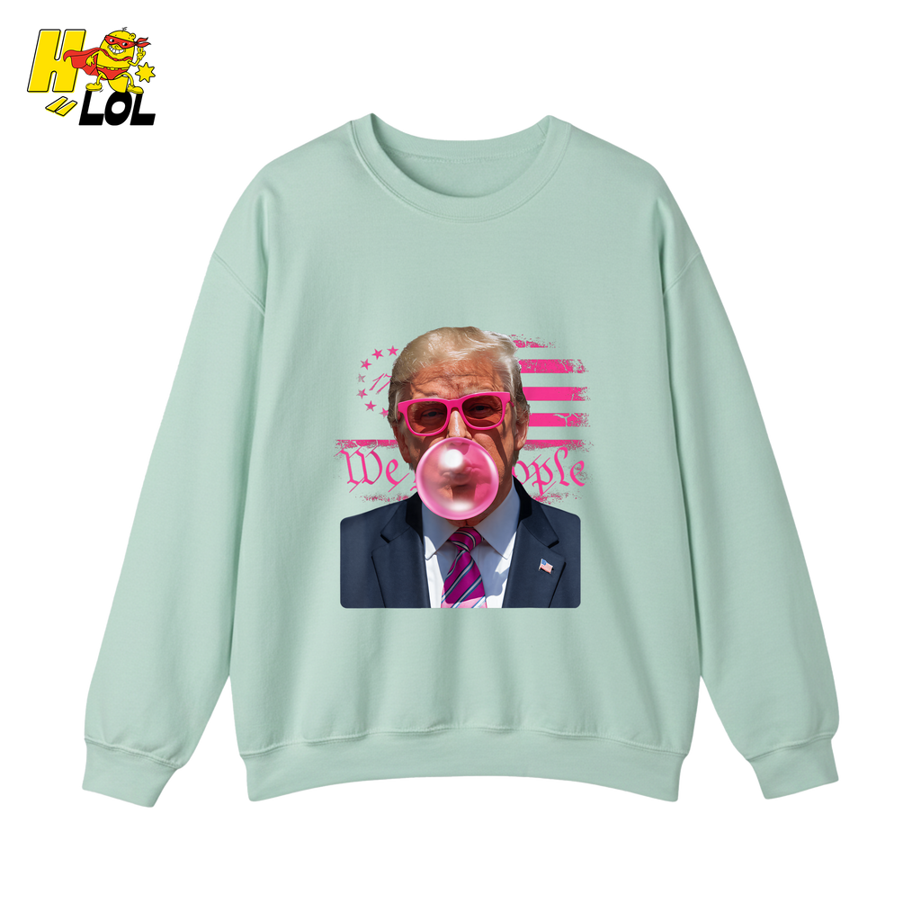 Trump Bubblegum Shirt Funny Graphic Shirt - HQLOL
