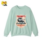 Trump's Snowflake Removal Service Funny Anti-Liberal Satire Shirt - HQLOL
