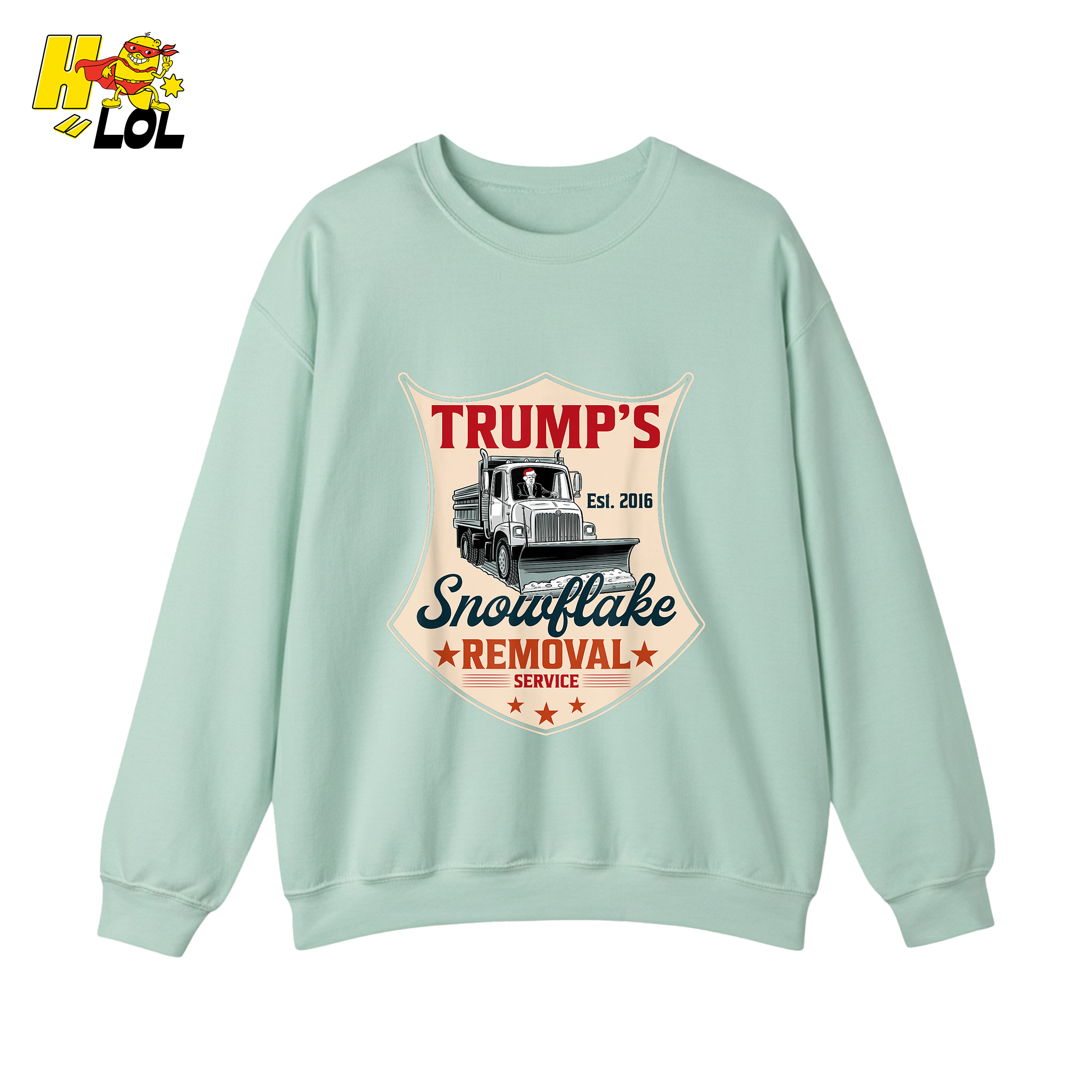 Trump's Snowflake Removal Service Funny Anti-Liberal Satire Shirt - HQLOL
