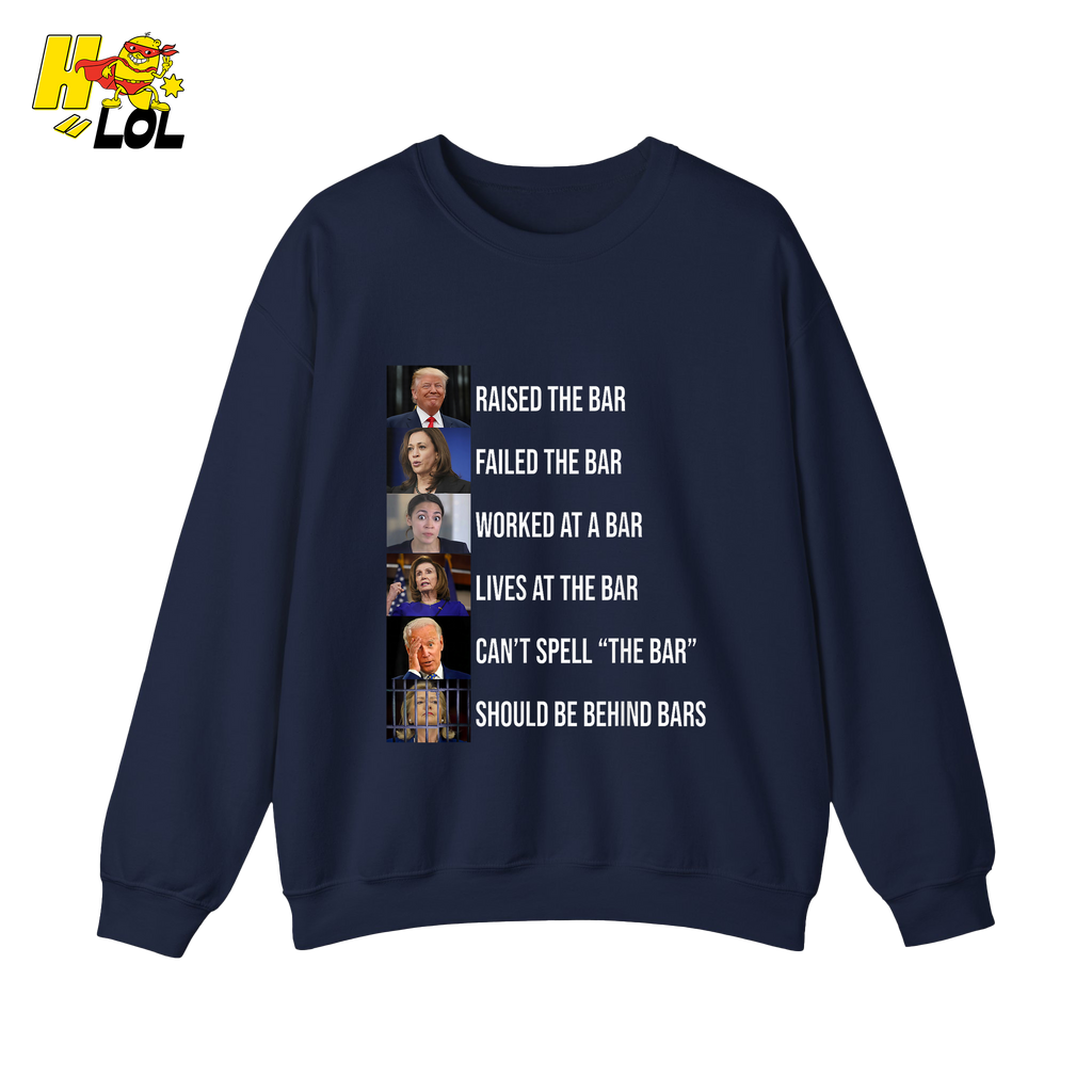 Bar Pun Anti-Democrat Political Meme Funny Sarcastic Shirt - HQLOL