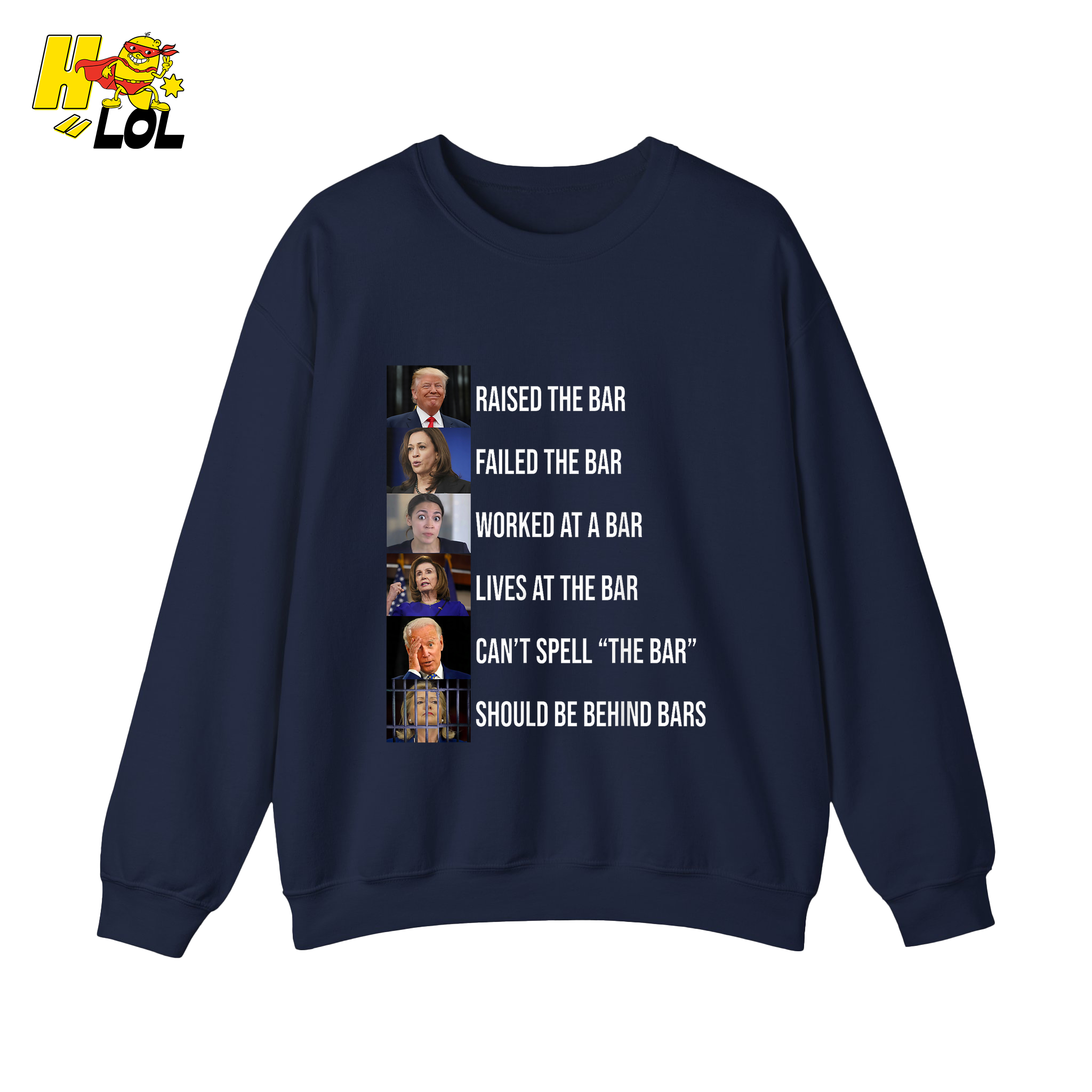 Bar Pun Anti-Democrat Political Meme Funny Sarcastic Shirt - HQLOL