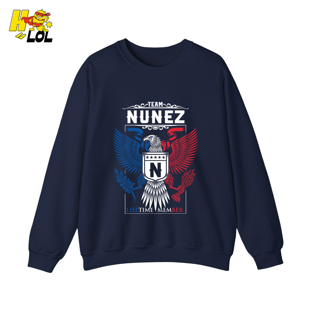 Team Nunez Lifetime Member - Family Name - HQ LOL